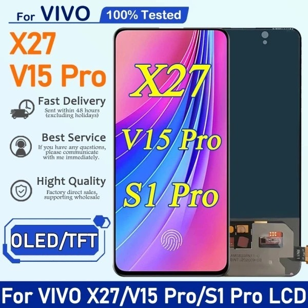 จอชุด vivo V15 Pro หน้าจอ จอ + ทัช จอvivo V15Pro แถมไขควง Screen Display Touch Panel For vivo V15 Pr