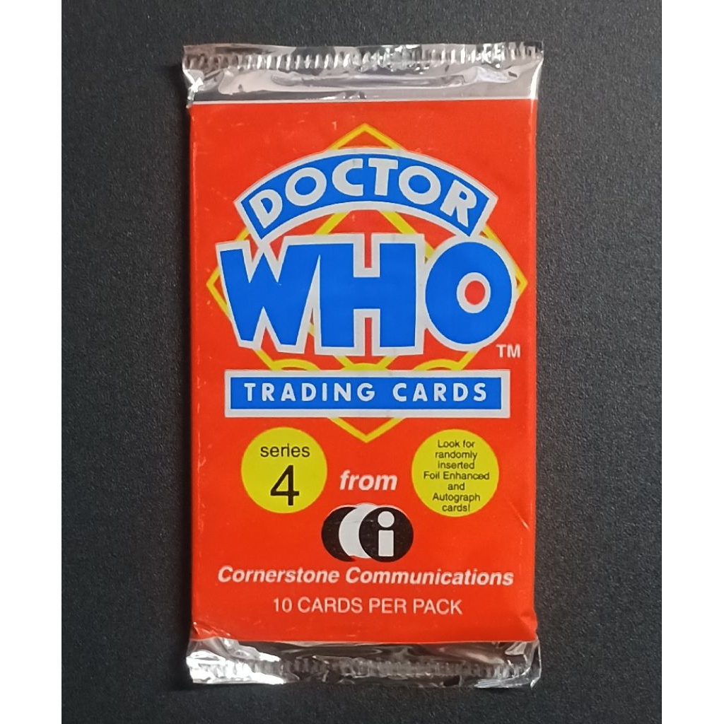 (Sealed Pack) ซองสุ่มการ์ด DOCTOR WHO SERIES 4 TRADING CARDS