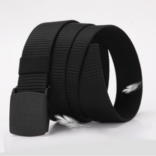 เข็มขัดแฟชั่น ผู้ชายแบบทหารล็อกอัตโนมัติ ทำจากผ้าไนลอนคุรภาพ…