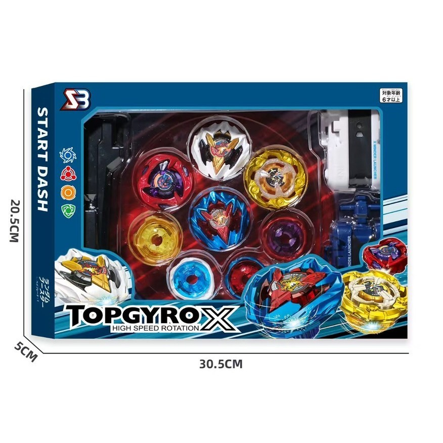 ลูกข่างของเล่นเด็ก Beyblade ลูกข่างเบลเบลดกล่อง 4 ชิ้น  สินค้าคละสี ของเล่นเด็กผู้ชาย***สินค้าพร้อมส