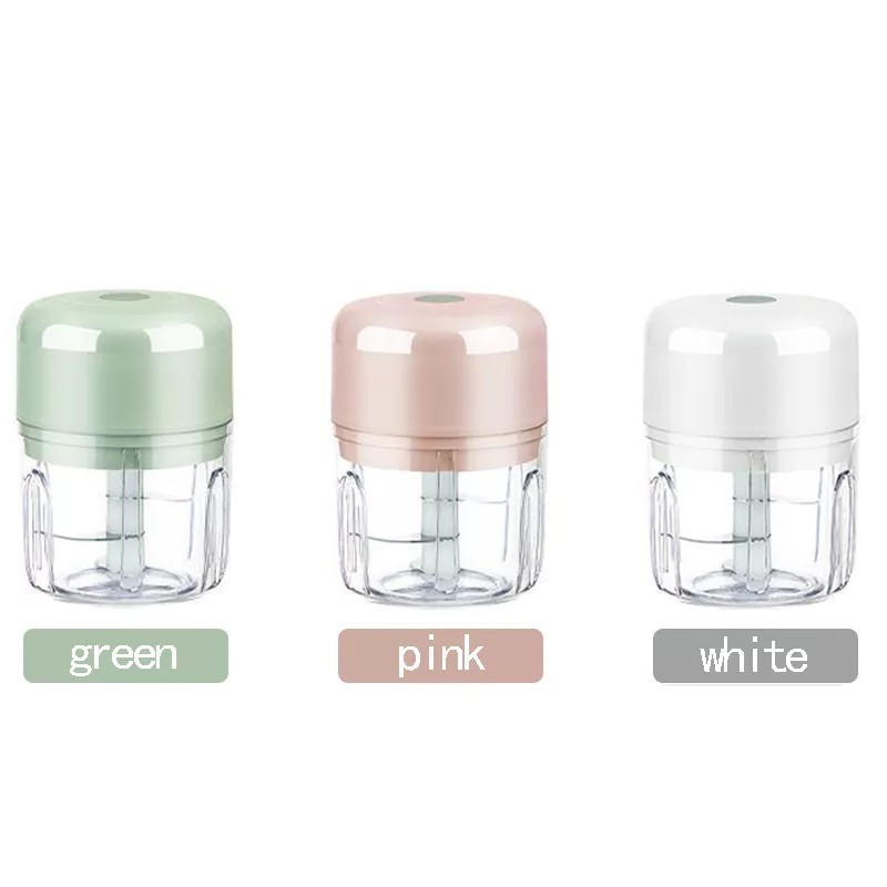 Advantageou เครื่องปั่นพริกกระเทียม250ML USBพริก แบบไฟฟ้า ไร้สาย ปั่นกระเทียม/ปั่นพริก/ปั่นเนื้อ/ปั่นอาหาร จำนวน - รูปที่ 6