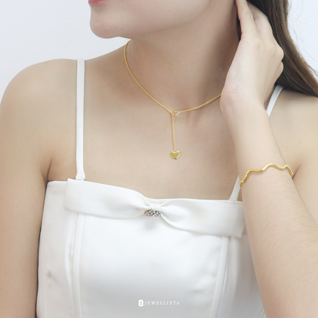 Jewellista สร้อยคอรูปตัว Y เงินแท้ 925 รุ่น Amara - รูปที่ 6