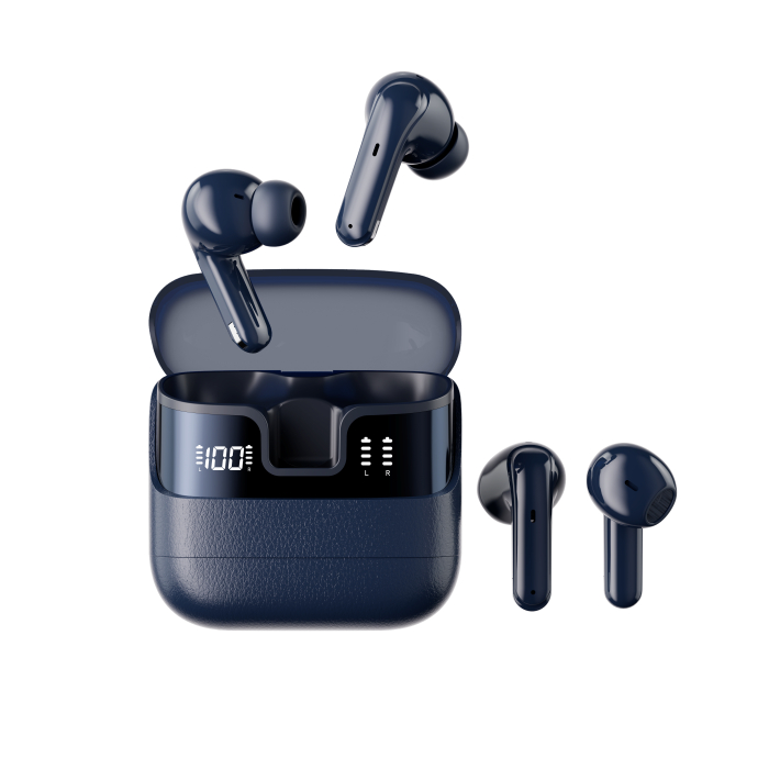 หูฟังAI  Monoise รุ่น P-M10/P-M10+ หูฟังTWS หูฟังระดับพรีเมียม พร้อมจอแสดงผลดิจิทัล 3 จอ ของแท้💯