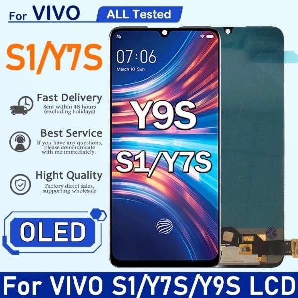 หน้าจอ vivo S1/S1pro อะไหล่ อะไหล่มือถือ LCD จอ จอvivo จอชุด จอพร้อมทัชสกรีน วีโว่ vivo S1/S1pro