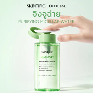 SKINTIFIC Mugwort Purifying Micellar Water สคินทิฟฟิค มัควอร์ธ เพียวริฟายอิ้ง ไมเซล่า วอเตอร์