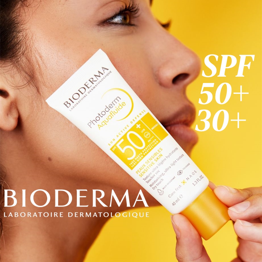 Bioderma Photoderm Aquafluide ครีมกันแดด / ไบโอเดอร์มา โฟโตเดิร์ม อะควาฟลูอิด SPF30 50+ PA++++ 40ml