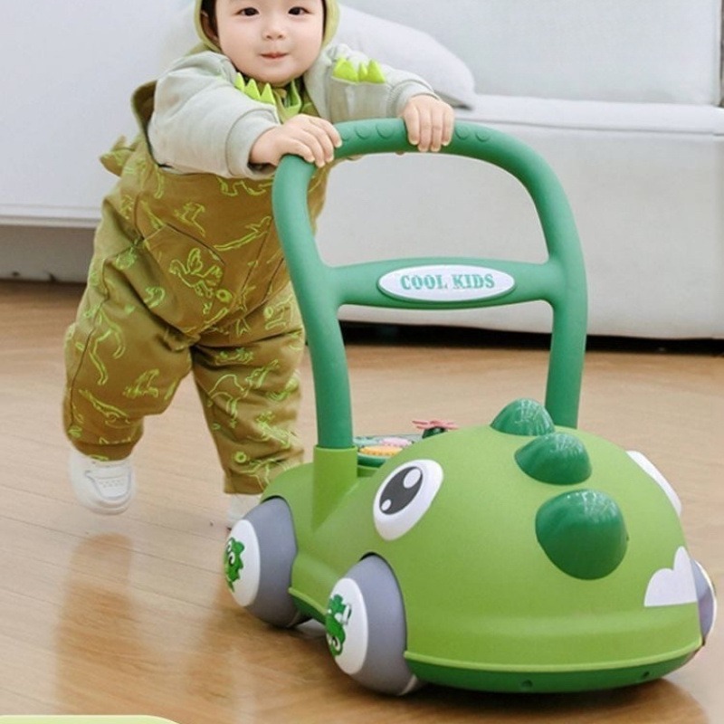 เด็ก Walker รถเข็น เด็ก Walker ผลักดัน รถเข็น ของเล่น เด็ก เรียนรู้ที่จะเดิน เด็ก กลางแจ้ง