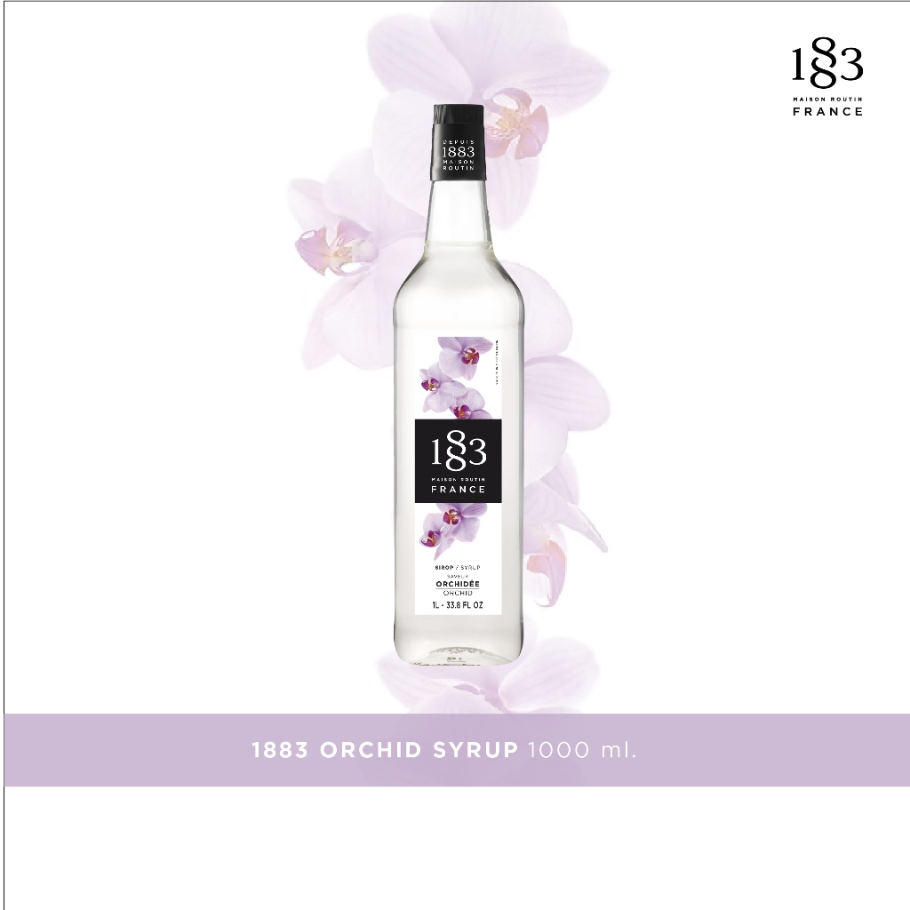 1883 Syrup น้ำเชื่อมกลิ่นออร์คิด 1000 มล.(1883 ORCHID SYRUP 1000 ml.)