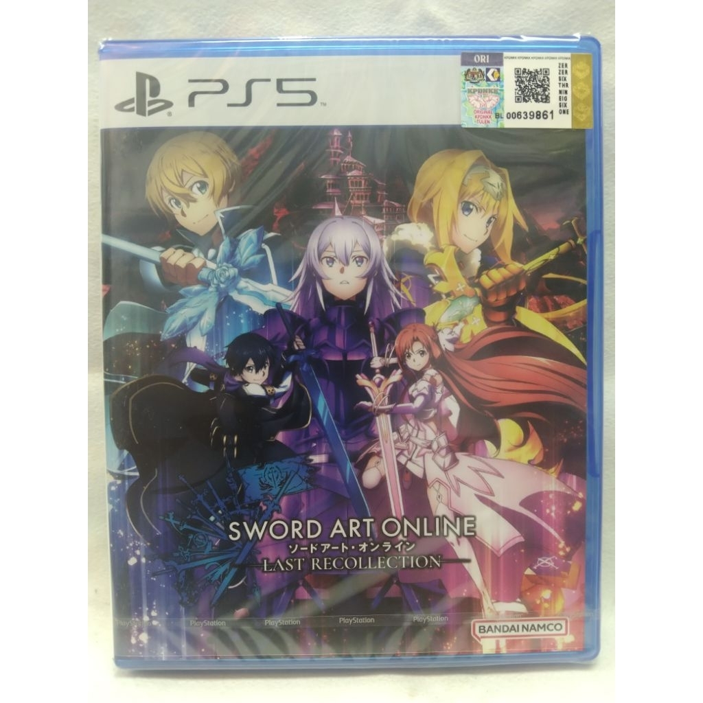 PS5 (มือ1) : SWORD ART ONLINE LAST RECOLLECTION (ZONE 3)(ENG)