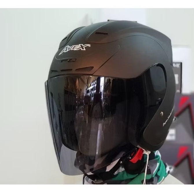 Avex หมวกกันน็อค Combat V.3 สีดำด้าน