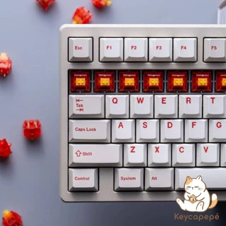 Keygeek x MZ Y2 linear switch (10ชิ้น) pre lubed สวิตช์คีย์บอร์ด 1จังหวะ