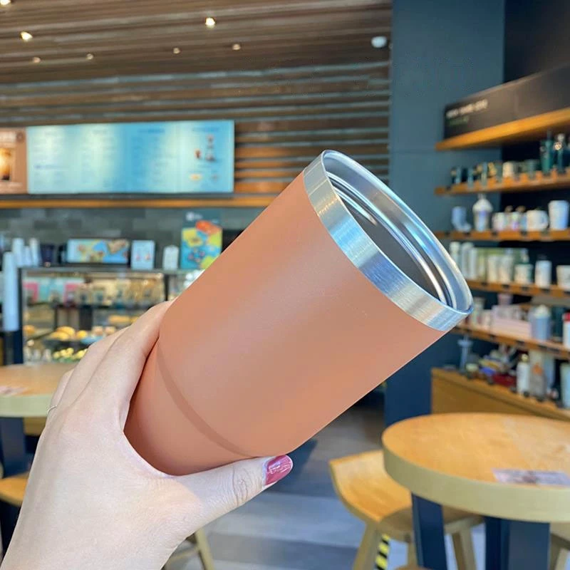 TYESO แก้วเก็บความเย็น สแตนเลส 304 มีที่จับ 600-1200ml thumbnail 7