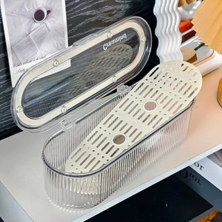 KiiKii Beauty กล่องเก็บแปรงแต่งหน้า กล่องใส่ของ กล่องเก็บเครื่องสําอาง กล่องเก็บของเอนกประสงค์