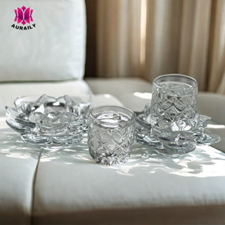 แก้วน้ำพระ แก้วน้ำไหว้พระ แก้วน้ำหน้าพระ พานแก้วน้ำถวายพระ แ…