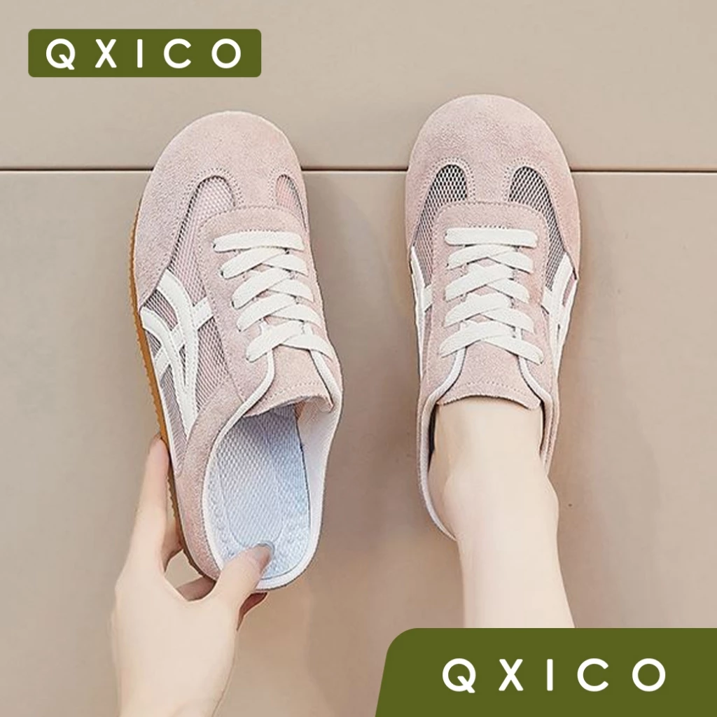 (ส่งด่วน❗️) QXICO รุ่น QZ217 รองเท้าเปิดส้น น้ำหนักเบามาก พื้นนิ่ม ใส่สบายเท้าสุด