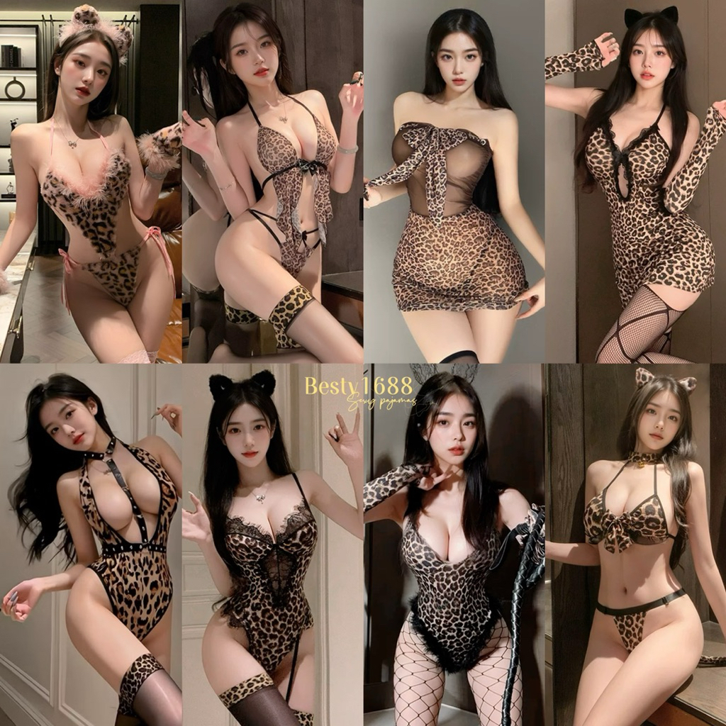 ชุดบอดี้สูท  ชุดนอนเซ็กซี่ R/R B505 เสือ Besty Shop