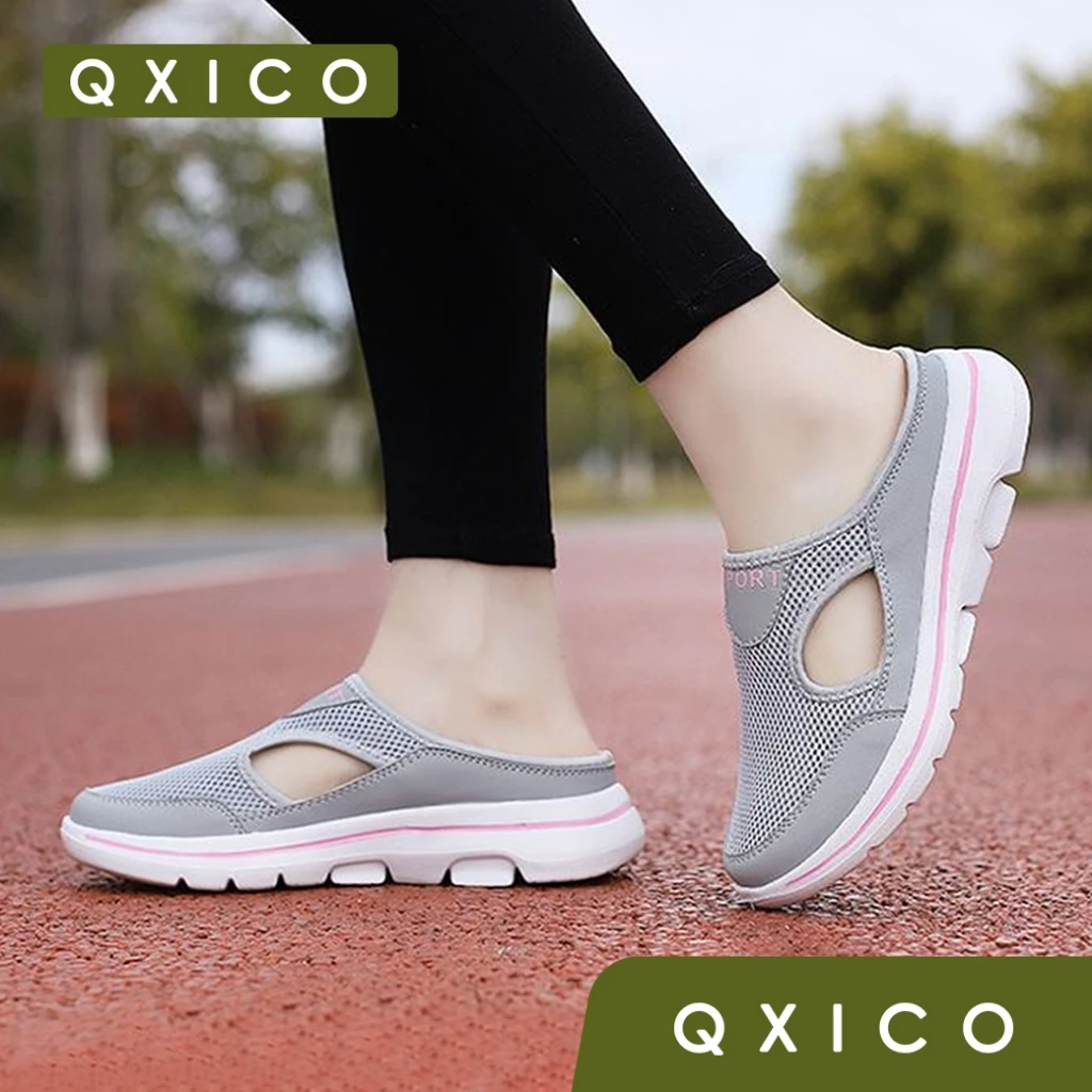 (ส่งด่วน❗️) QXICO รุ่น QZ192 รองเท้าเปิดส้น รองเท้ากีฬา รองเท้าผ้าใบ