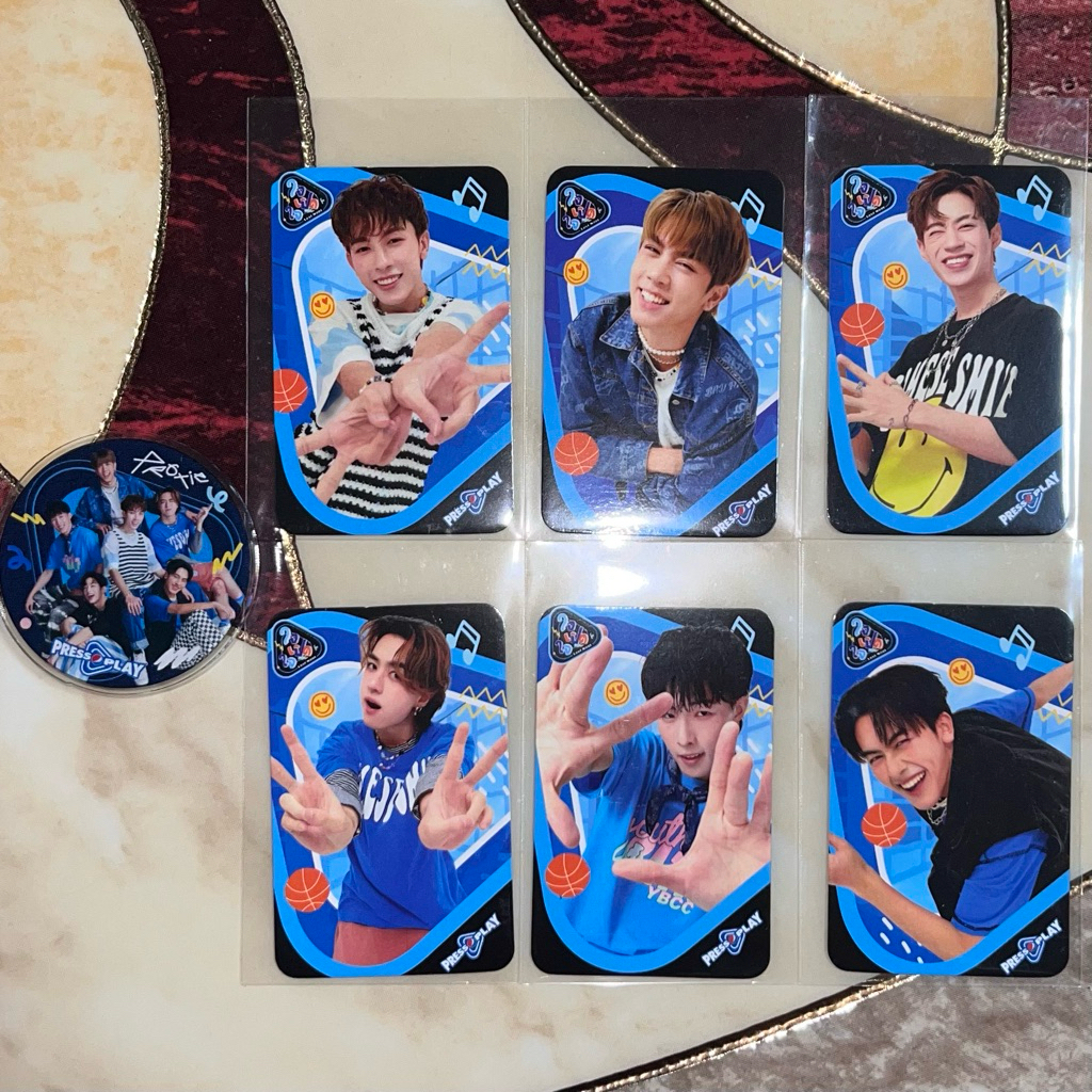 (พร้อมส่ง) การ์ดเป๊ปซี่ Pepsi ใจเปิดใจ giftok PROXIE กร โชกุน อองรี กัน วิคเตอร์ คิม