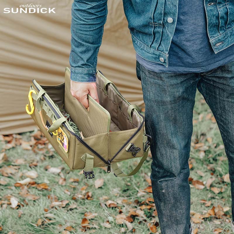 Sundick กระเป๋าอเนกประสงค์ใส่สมอบกและอุปกรณ์กางเต็นท์ช่องคู่ thumbnail 3