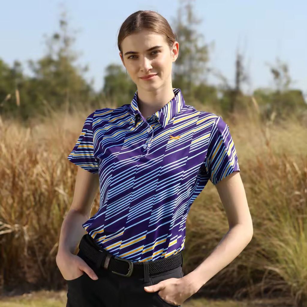 XOLO เสื้อ เสื้อกอล์ฟ ผู้หญิง รหัส : 040063 (น้ำเงิน) golf