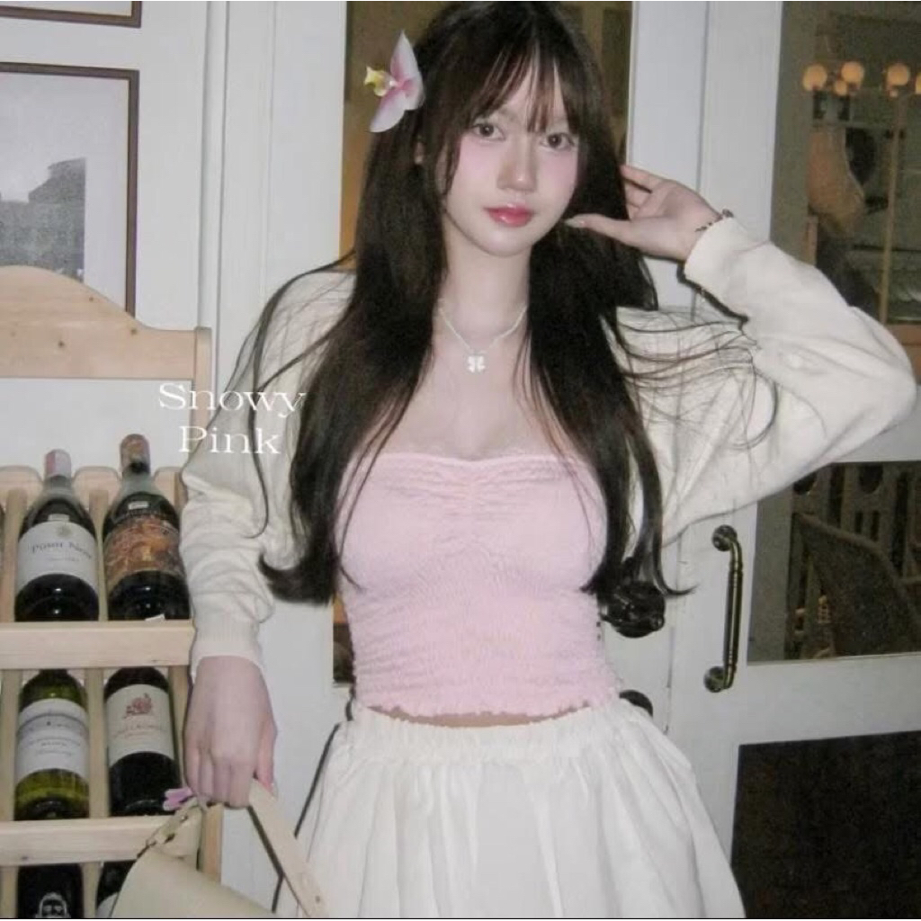 เกาะอกSunfapชมพู๊ววววว💖💖💖💖💖