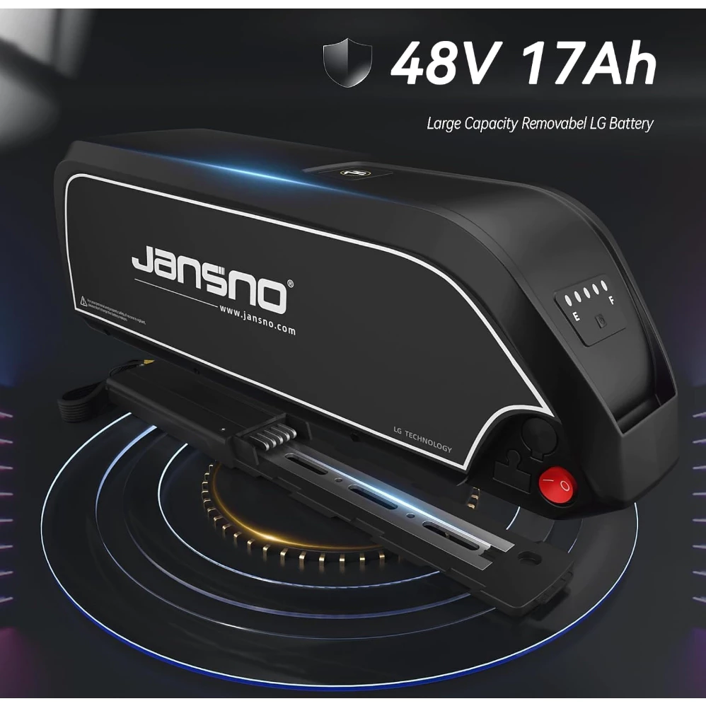 รถจักรยานไฟฟ้า JANSNOX50 2000W 50km/h ล้อ 20 นิ้ว 7 สปีด thumbnail 9