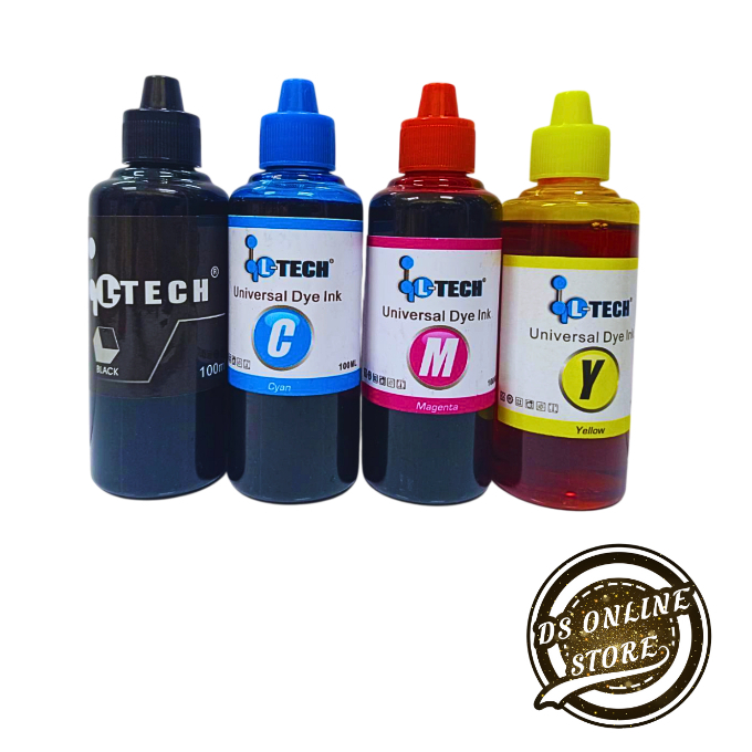l-TECH INK BK , C , M , Y 100 ml