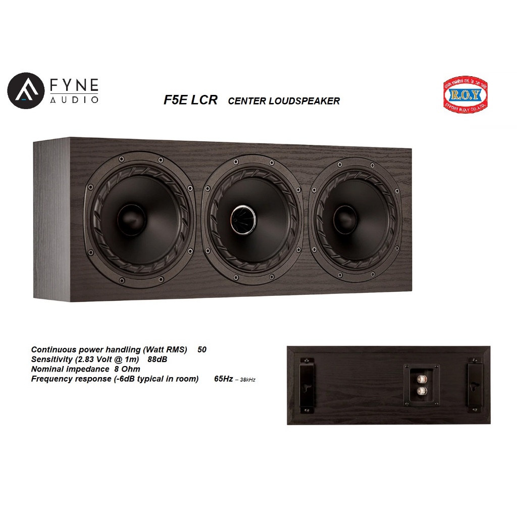 FYNE AUDIO  F5E LCR  LOUDSPEAKER  CENTER CHANNAL