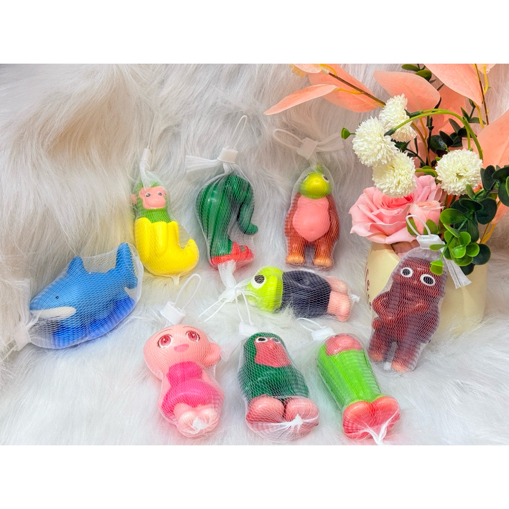 【สินค้าใหม่】12 ชิ้น สกุชชี่ทุงทุงมาใหม่น่ารักทุกตัวของเล่นก๊อตจิ สกุชชี่บีบ เล่นผ่อนคลาย