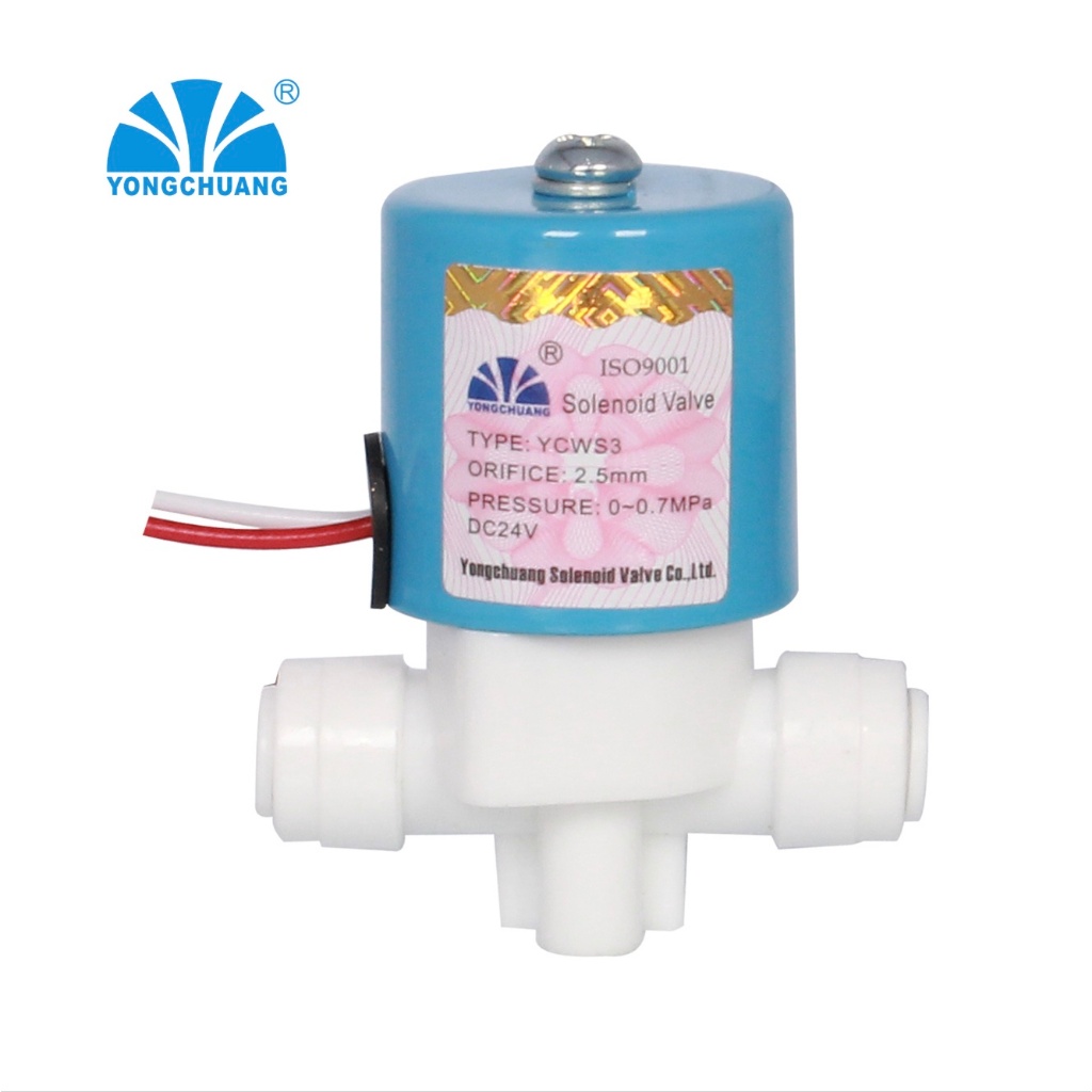โซลินอยด์วาล์ว 2 หุน 12V , 24V , 220V พลาสติก ใช้กับ เครื่องกรองน้ำ อุปกรณ์เครื่องกรองน้ำ เครื่องกรองน้ำดื่ม RO