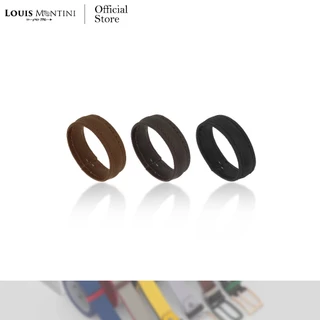 [ส่งด่วนฟรี] Louis Montini (Belt Accessories) หูเข็มขัดหนังแท้ หนังเรียบรูขน ขนาด 1.3 นิ้ว BELTA002