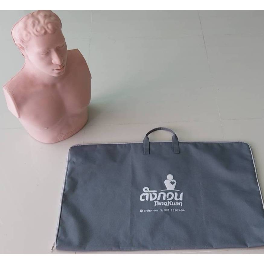 หุ่น CPR ชาย (พร้อมกระเป๋า) หุุ่นตังกวน รุ่นปกติ หนัก 1 กก. นวัตกรรมไทย พร้อมส่ง
