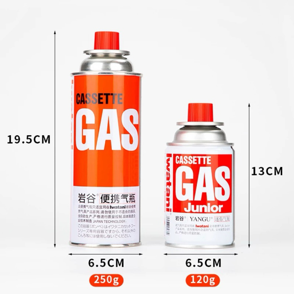 Iwatani CB-JR-120P Cassette Gas Junior แก๊สกระป๋องสั้น - รูปที่ 2