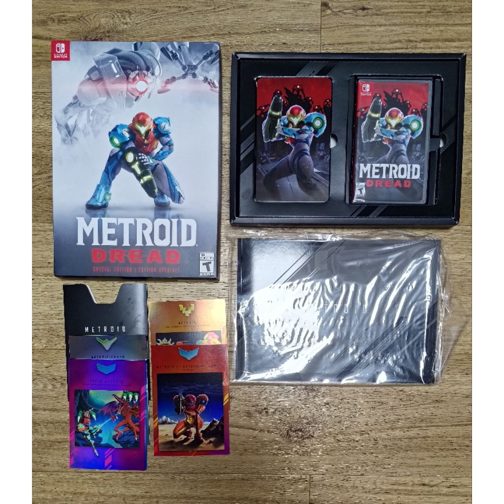 แผ่นเกม NINTENDO SWITCH (แผ่นเกมมือ1 ยังไม่แกะซีล) : METROID DREAD SPECIAL EDITION