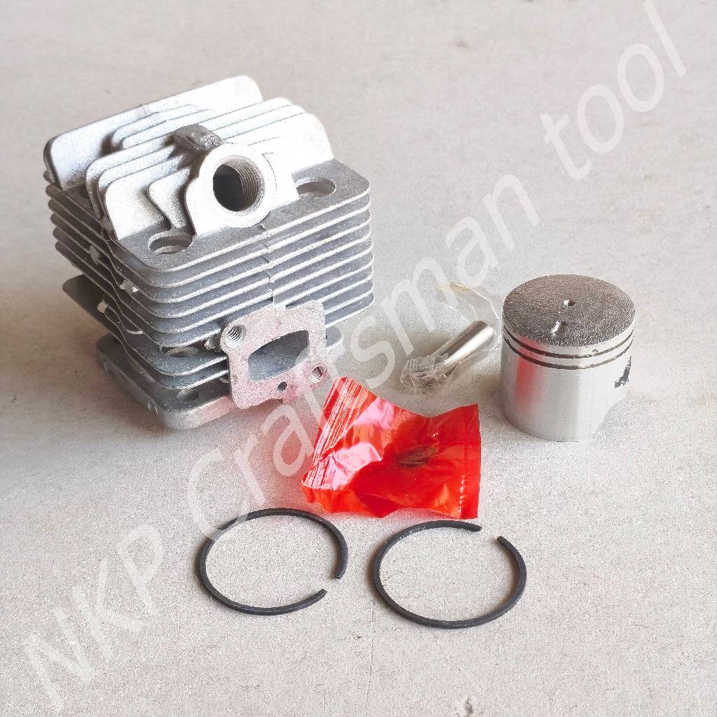 เสื้อสูบ+ลูกสูบแหวน (34mm) สำหรับ เครื่องพ่นยา เครื่องตัดหญ้า รุ่น CG260 CG260 767 ทนทาน อย่างดี