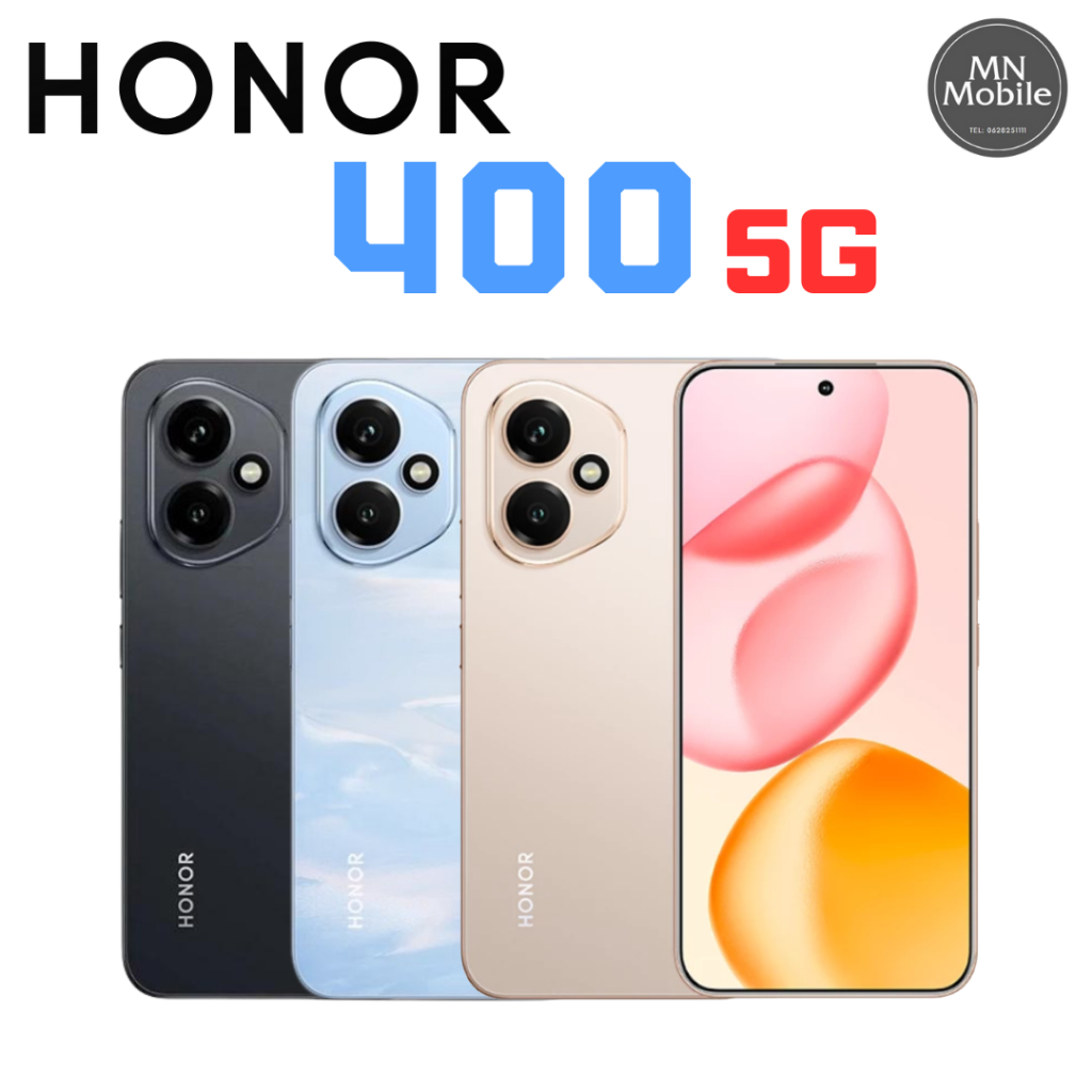 Honor 400 5G ความจุ 12GB + 256GB/512GB | สินค้าจำเป็นต้องแกะเพื่อ Activate เครื่อง