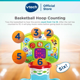 Vtech 2 in 1 Basketball and Football Sports Toys ชุดของเล่นกีฬาบาสเก็ตบอล + ฟุตบอล ของเล่นเด็ก เสริมพัฒนาการ
