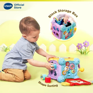 VTech Twist and Play Cube Baby Shape Shorter toys Activity Center cube baby toys [80-557203] ลูกบาศก์บิดและเล่นสำหรับเด็