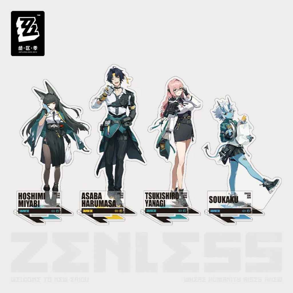 [พร้อมส่ง] Official แท้ Miyabi/Yanagi/Harumasa ZZZ Zenless Zone Zero Mihoyo