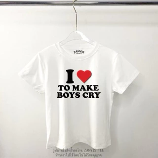 (Zanvis tee)เสื้อครอปเข้ารูป Baby tee 5 size ทรงสวย เก็บทรงดูผอมผ้าคอตตอลยูนิ สกรีนลายเนื้อนุ่ม ใส่สบาย ยืดได้เยอะ