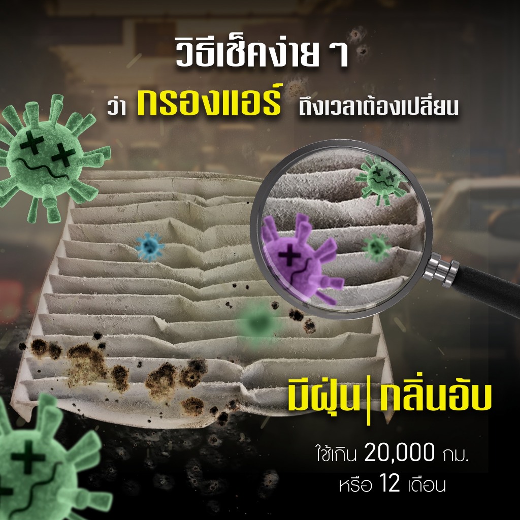 กรองแอร์ ARCTIC รุ่น Nano-Guard สำหรับ BYD (เลือกรุ่นด้านใน) - รูปที่ 3