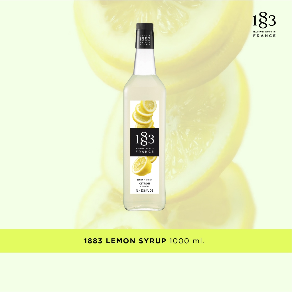 1883 Syrup น้ำเชื่อมกลิ่นเลมอน 1000 มล.(1883 LEMON SYRUP 1000 ml.)