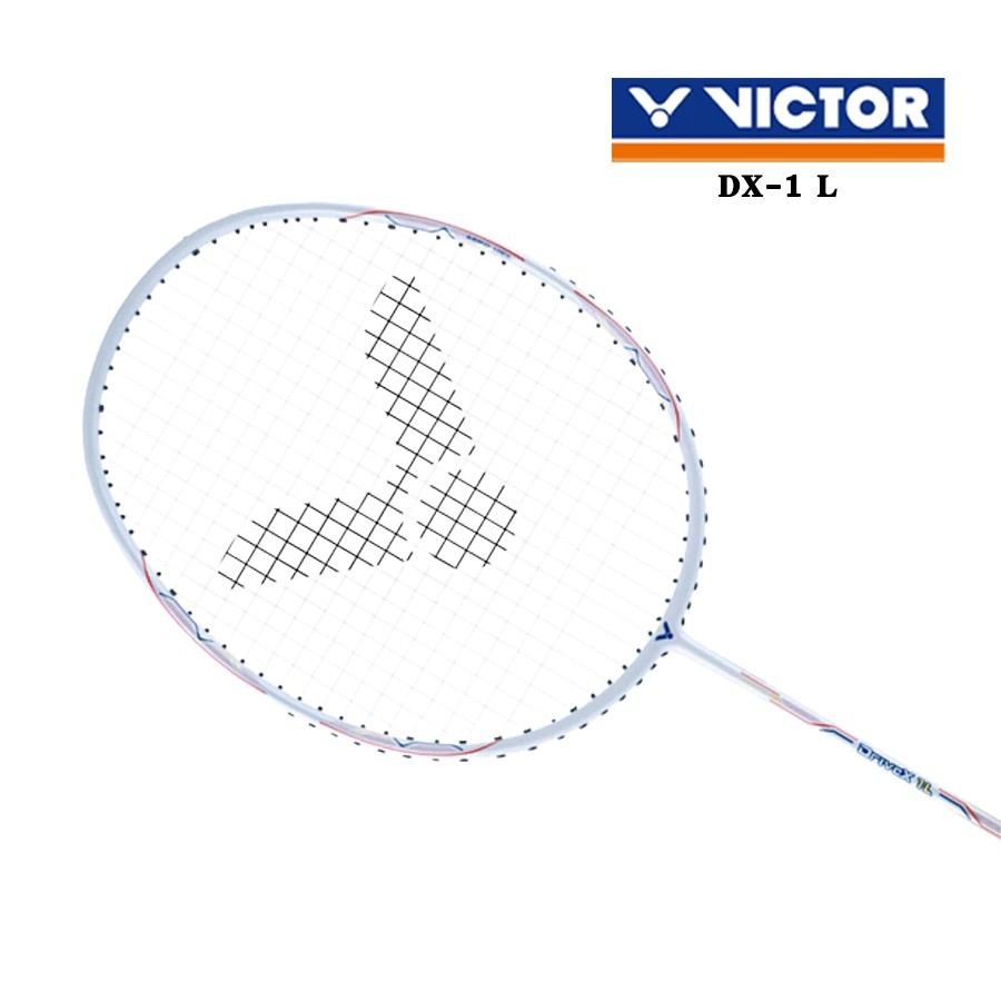 สินค้าพร้อมส่ง VICTOR ไม้แบดมินตัน รุ่น DX-1 L แถม เอ็นVS-100 + ซองตาข่าย