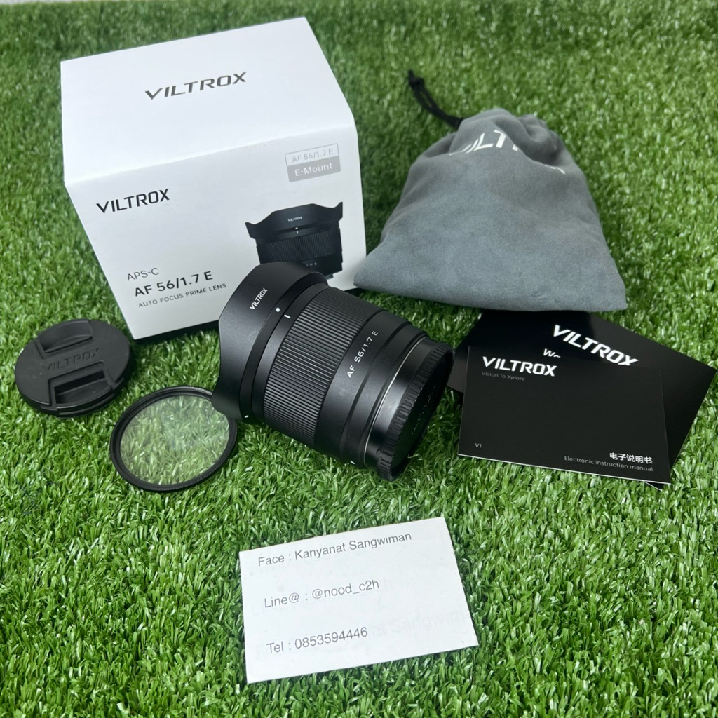 เลนส์ Viltrox AF 56mm F1.7 E สำหรับ Sony E Mount หมดประกัน สภาพสวย