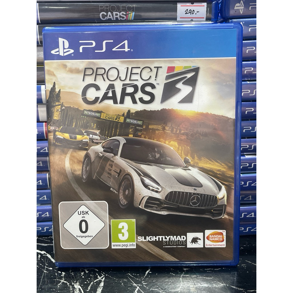 แผ่น PS4 เกม PROJECT CARS 3 [ มือ 2 ] มีสต็อคพร้อมจัดส่ง!!!