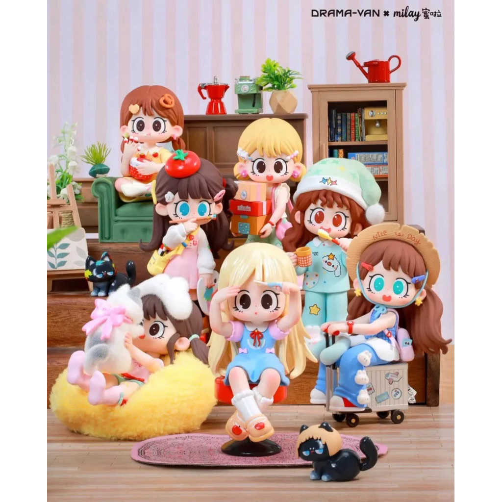 [พร้อมส่ง-ยกบ็อกซ์] กล่องจุ่ม Milay Daily Times ยัยรุงรังV3