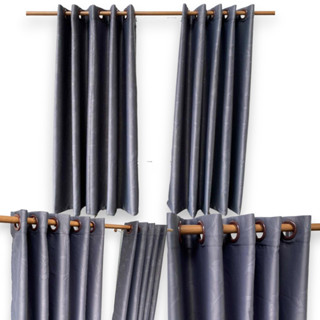 ผ้าม่าน [เครื่องใช้ในบ้าน] ผ้าม่านตาไก่ เกรดพรีเมียมกันแดด85…