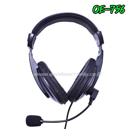 Oker หูฟัง STEREG HEADSET WITH MICROPHONE OKER OE-756