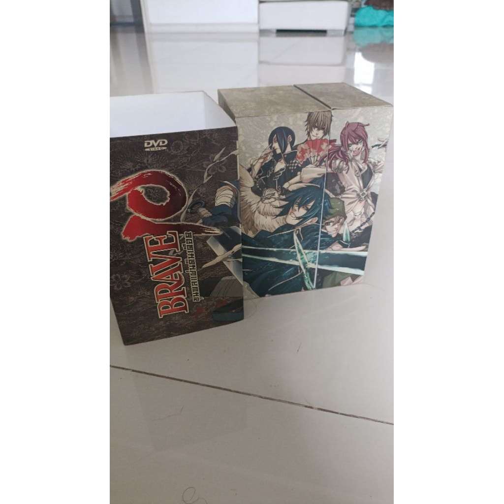 Brave 10 Dvd boxset มือสองสภาพกรีดซิลเหมือนมือหนึ่ง
