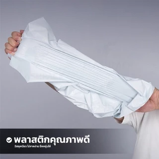 ถุงไปรษณีย์ 100ใบ 17x30 25x35 28x42 32x45 ถุงพัสดุ ซองพลาสติก มีแถบกาว กันน้ำ ราคาประหยัด